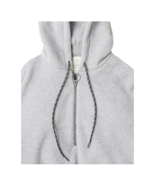 Name.（ネーム）の「Name.(MEN'S)ネーム“FLEECE HALF ZIP HOODED SWEATER” フリースハーフジップフーディースエット（パーカー・メンズ・その他）」の2枚目の写真
