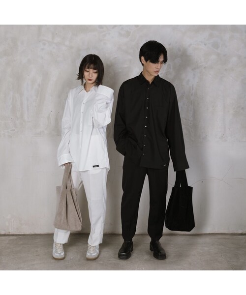 YohKi(ヨウキ)の「"Otsukai" tote bag (BLACK)(トートバッグ・レディース・ブラック・ONE SIZE)」の9枚目の写真