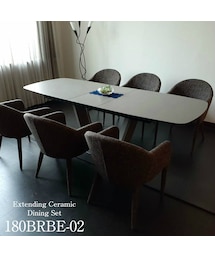 Handmade（ハンドメイド）の「ダイニングテーブル 180BRSE 7点セット（家具）」