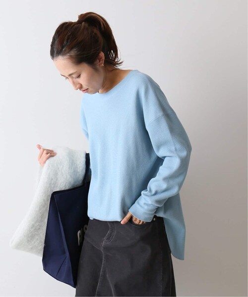 FRAMeWORK - 高山都×フレームワーク　サーマル2waytシャツ フレームワーク【高山 都×FRAMeWORK】 サーマル2WAY Tシャツ