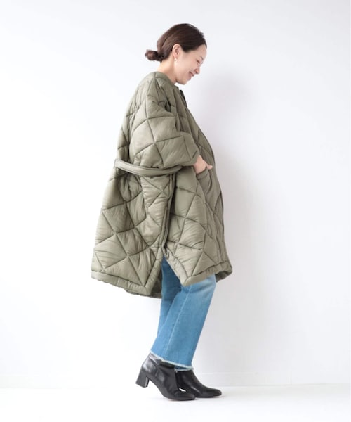 美品　jane smith ✖️plage SP QUILT PONCHO plage（プラージュ）の「《予約》SP QUILT PONCHO コート◇（）」 - WEAR