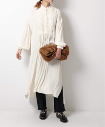 Spick & Span（スピックアンドスパン）の「ピンタックオーバーシャツワンピース◆（ワンピース/ドレス）」