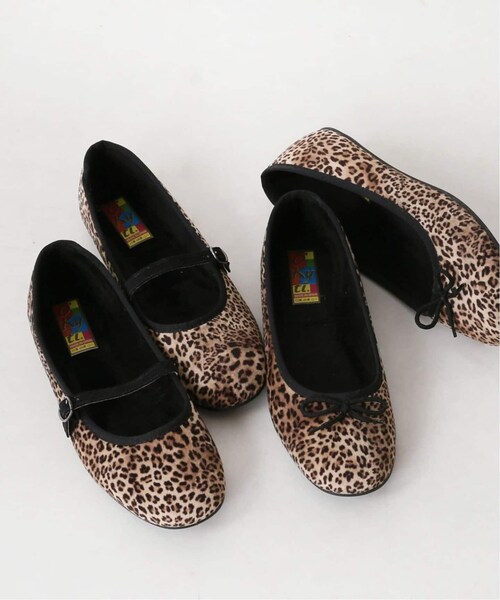 JOURNAL STANDARD relume(ジャーナルスタンダード レリューム)の「《WEB限定追加予約》レオパードバレエシューズ◆(シューズ・キャメル/36/在庫あり/37/38)」の2枚目の写真