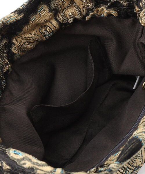 B.C STOCK(ベーセーストック)の「ドローストリング ゴブランバッグ(バッグ・ブラック/フリー/在庫あり)」の9枚目の写真