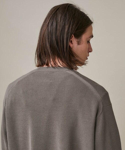 BATONER（バトナー）の「HARD TWIST WOOL NO BUTTON CARDIGAN（）」 - WEAR