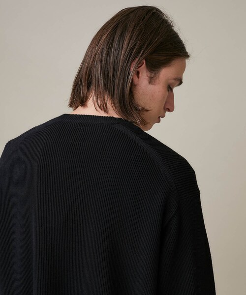BATONER（バトナー）の「HARD TWIST WOOL NO BUTTON CARDIGAN（）」 - WEAR