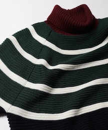 【人気】CULLNI　クルニ　COLOR BLOCK TURTLE KNIT 人気】CULLNI クルニ COLOR BLOCK TURTLE KNIT