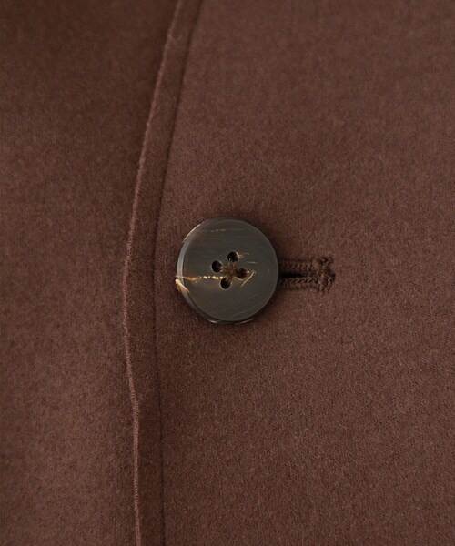 ETHOSENS/エトセンス CUT OFF LAYER COAT