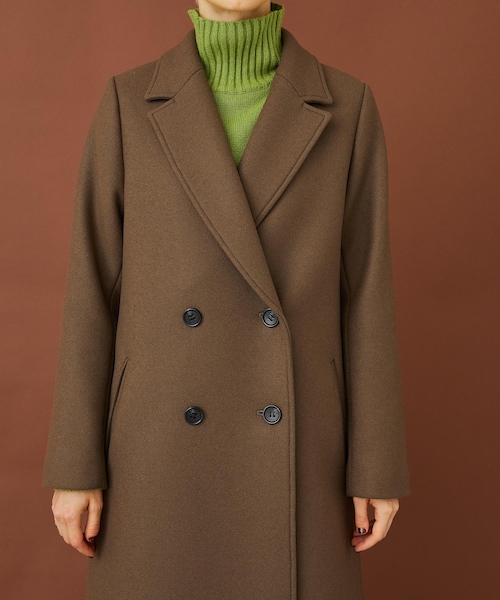 STUDIOUS ファブリカダブルウールチェスターコート サイズ1 STUDIOUS