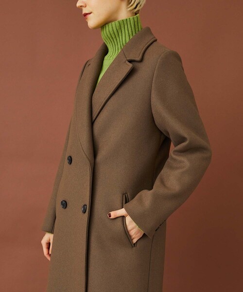 # STUDIOUS ファブリカダブルウールチェスターコート STUDIOUS（ステュディオス）の「【STUDIOUS】ファブリカダブル