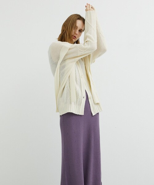 STUDIOUS（ステュディオス）の「ラムズウール2WAYオーバートップス  