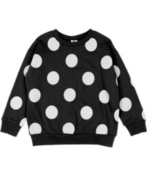 T>>2 | ドット柄長袖トレーナー(スウェット)