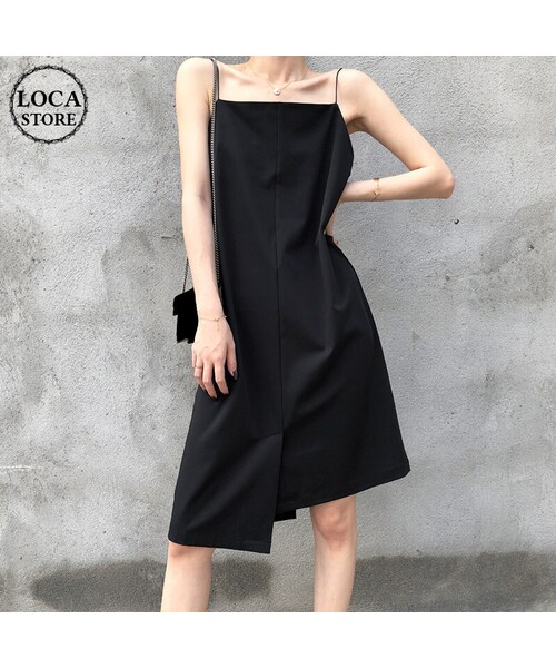 NO ROMANCE アシンメトリー キャミワンピース y2k itimi no brand