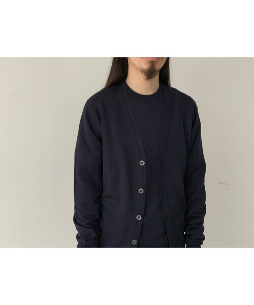 トップス JOHN SMEDLEY BURLEY STANDARD FIT 24G JOHN SMEDLEY ジョンスメドレー カーディガン BURLEY エクストラ