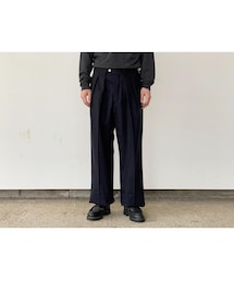 NEAT | NEAT / FOX BROTHERS Flannel Wide(その他パンツ)