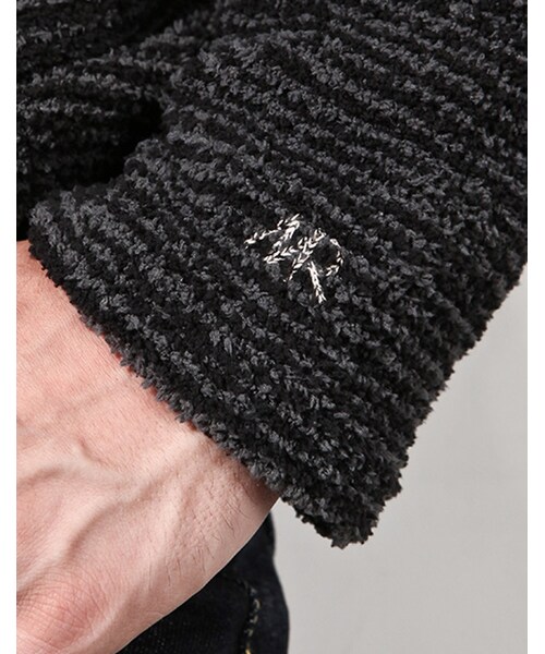 MR.OLIVE（ミスターオリーブ）の「【先行予約ポイント10％】SUPER SOFT PILE / TURTLE NECK CUT&SEWN（トップス・メンズ・ブラック/ブラック系その他/ネイビー/ブルー系その他・S/M/L）」の8枚目の写真