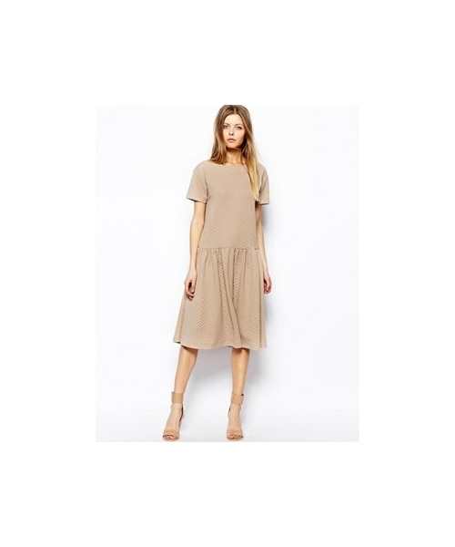 drop waist smock dress