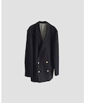 ジャケット・アウター ryo takashima DOUBLE BREASTED COAT RYO TAKASHIMA（リョウタカシマ）の「【10.29[thu]20:00‐PRE ORDER】4B