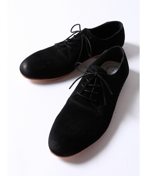 alfredoBANNISTER（アルフレッドバニスター）の「【SEESAW別注】プレーントゥレザー短靴（シューズ・メンズ・GRY/BLK/BLU・40/42/44）」の2枚目の写真