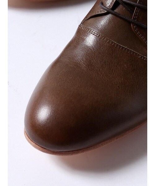 alfredoBANNISTER（アルフレッドバニスター）の「【SEESAW別注】プレーントゥレザー短靴（シューズ・メンズ・GRY/BLK/BLU・40/42/44）」の6枚目の写真