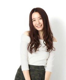 LOWRYS FARM | テレコオフタートルプルオーバーロングスリーブ(トップス)