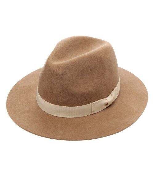 JEANASIS（ジーナシス）の「フェルトハット（アクセサリー・レディース・ブラック/モクグレー/キャメル・FREE）」の3枚目の写真