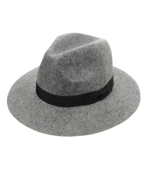 JEANASIS（ジーナシス）の「フェルトハット（アクセサリー・レディース・ブラック/モクグレー/キャメル・FREE）」の2枚目の写真