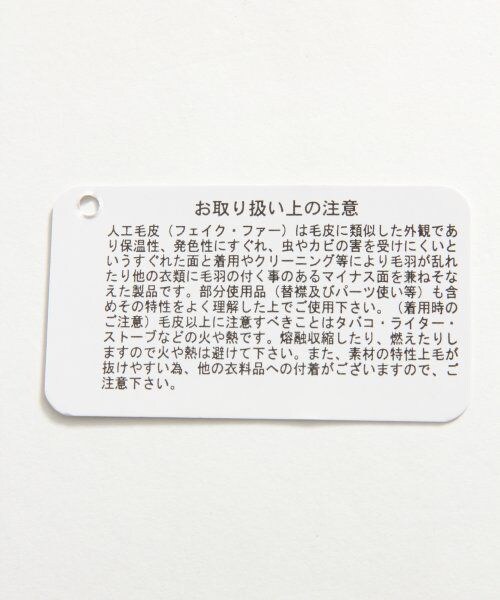 LEPSIM(レプシィム)の「フェイクファーベスト(トップス・レディース・ベージュ/サックス・FREE SIZE)」の13枚目の写真