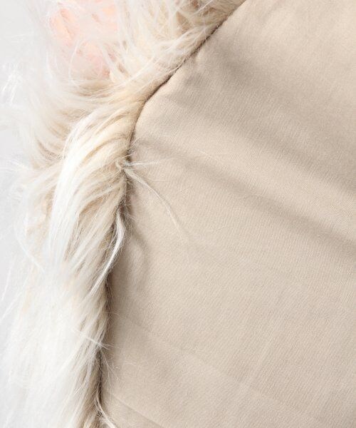 LEPSIM(レプシィム)の「フェイクファーベスト(トップス・レディース・ベージュ/サックス・FREE SIZE)」の12枚目の写真