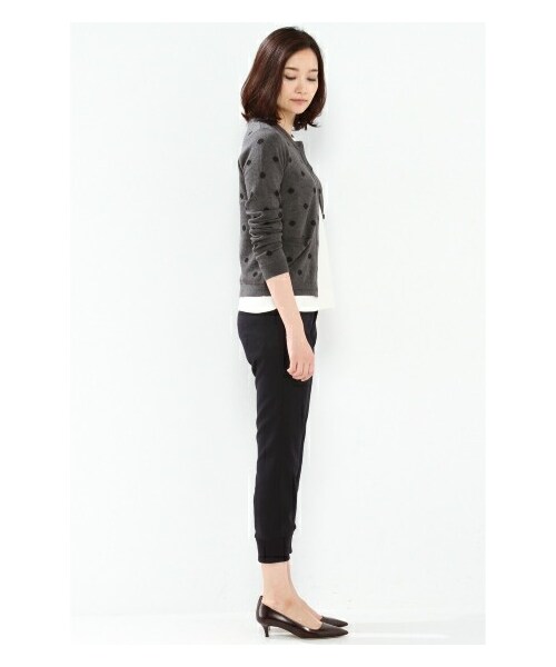 IENA（イエナ）の「BZRドットカーディガン（カーディガン）」 - WEAR