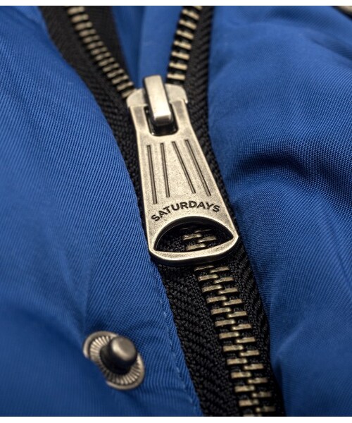 Saturdays NYC（サタデーズ ニューヨークシティ ）の「TYSON DOWN JACKET（ジャケット・メンズ・ブラック/ブルー/レッド・XS/S/M/L/XL）」の7枚目の写真