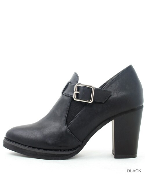 RANDA（ランダ）の「ヒールアップマニッシュシューズ/ES3766（メンズライクシューズ・レディース・ホワイト/ブラック・S/M/L）」の2枚目の写真