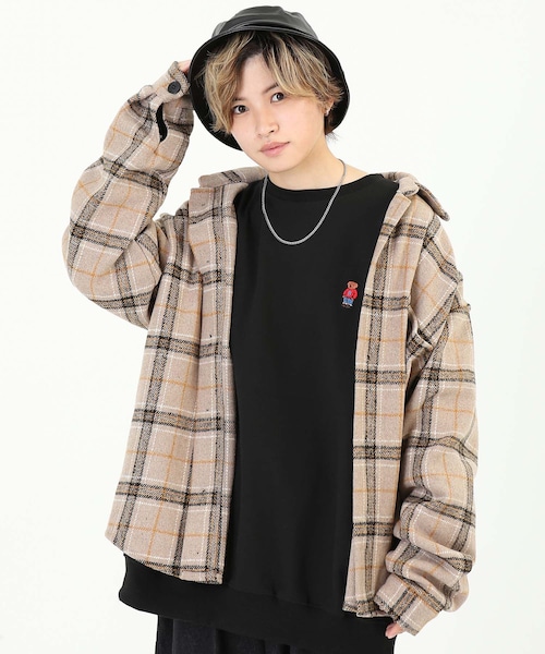 BOYSHE(ボーイシー)の「Bベアー クルーネックスウェット ブラック(スウェット・レディース・その他)」の10枚目の写真