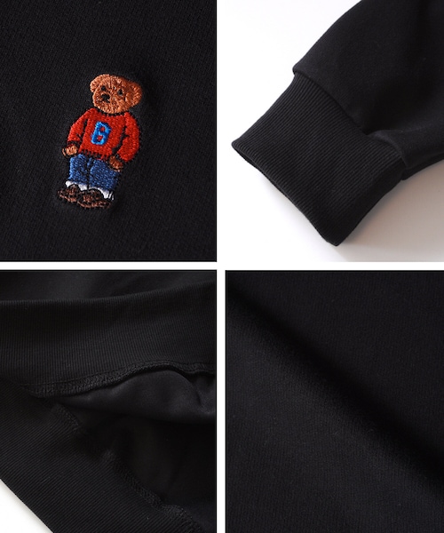 BOYSHE(ボーイシー)の「Bベアー クルーネックスウェット ブラック(スウェット・レディース・その他)」の15枚目の写真