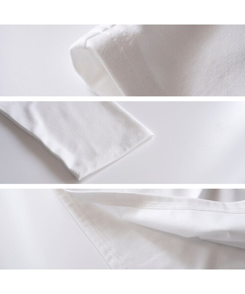 BOYSHE(ボーイシー)の「SUNDAY バックフォトプリントロングT ホワイト(Tシャツ/カットソー・レディース・その他)」の15枚目の写真