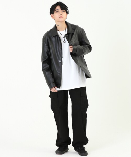 BOYSHE(ボーイシー)の「SUNDAY バックフォトプリントロングT ホワイト(Tシャツ/カットソー・レディース・その他)」の11枚目の写真