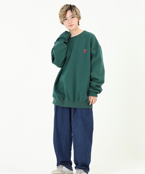 BOYSHE(ボーイシー)の「Bベアー クルーネックスウェット グリーン(スウェット・レディース・その他)」の8枚目の写真