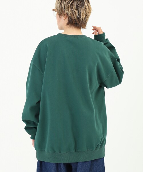BOYSHE(ボーイシー)の「Bベアー クルーネックスウェット グリーン(スウェット・レディース・その他)」の10枚目の写真
