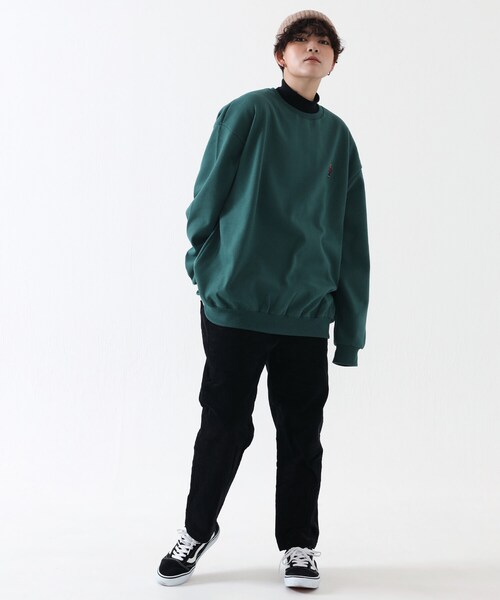 BOYSHE(ボーイシー)の「Bベアー クルーネックスウェット グリーン(スウェット・レディース・その他)」の3枚目の写真