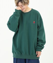 BOYSHE | Bベアー クルーネックスウェット　グリーン(スウェット)