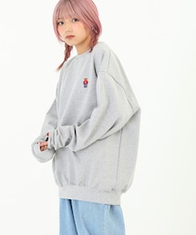 BOYSHE | Bベアー クルーネックスウェット　グレー(スウェット)