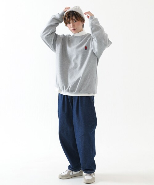 BOYSHE(ボーイシー)の「Bベアー クルーネックスウェット グレー(スウェット・レディース・その他)」の5枚目の写真