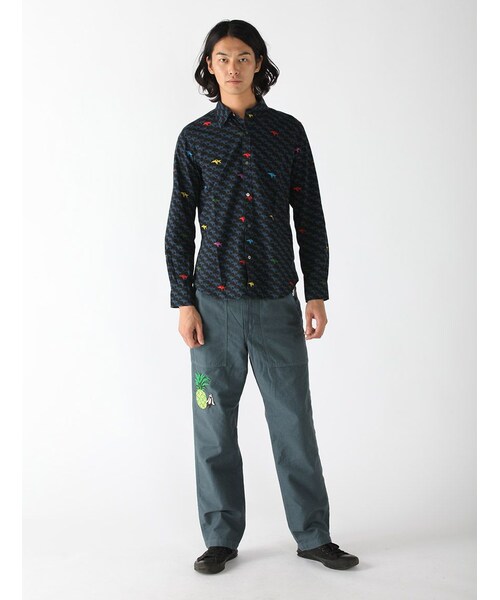BEAVER（ビーバー）の「別ArmyP Backサテンステッチ（パンツ・メンズ・OLIVE/BLUE・S/M/L）」の12枚目の写真