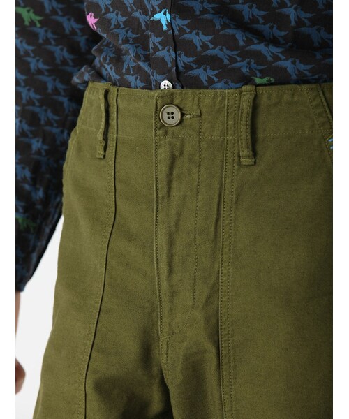 BEAVER（ビーバー）の「別ArmyP Backサテンステッチ（パンツ・メンズ・OLIVE/BLUE・S/M/L）」の5枚目の写真
