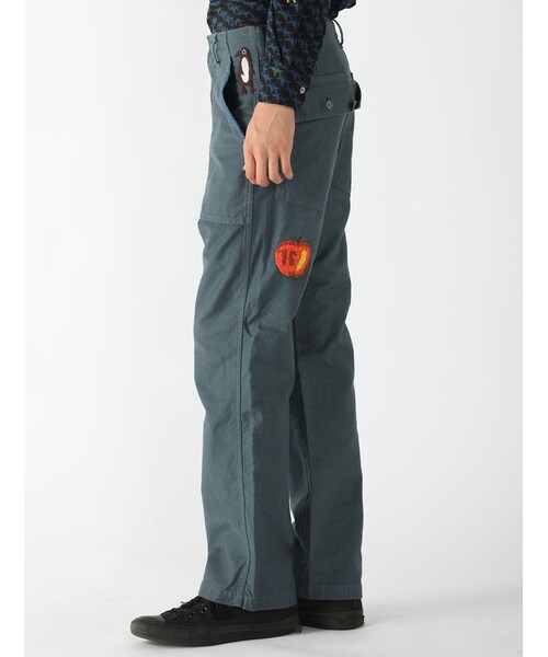 BEAVER（ビーバー）の「別ArmyP Backサテンステッチ（パンツ・メンズ・OLIVE/BLUE・S/M/L）」の13枚目の写真