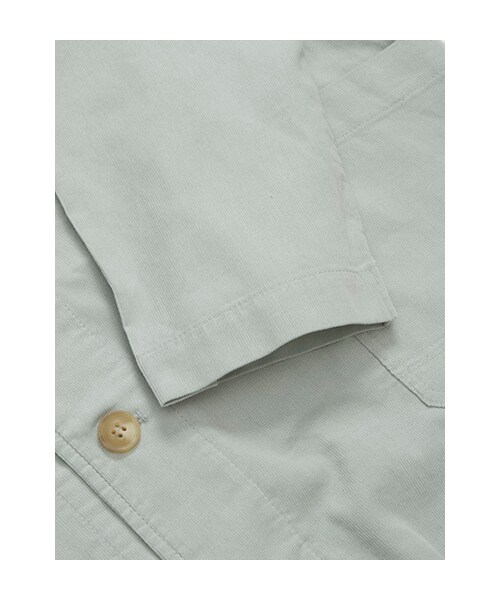 w closet（ダブルクローゼット）の「【A/W】21Wコーデュロイショップコート（トップス・レディース・ミント/ライトベージュ/Dネイビー・FREE）」の9枚目の写真
