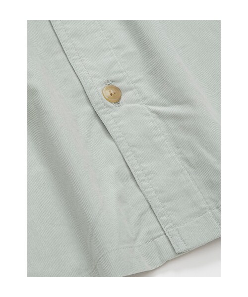 w closet（ダブルクローゼット）の「【A/W】21Wコーデュロイショップコート（トップス・レディース・ミント/ライトベージュ/Dネイビー・FREE）」の10枚目の写真
