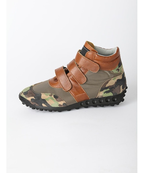 AVIREX（アヴィレックス）の「5185AVX ジャーマンパイロット/ ベルクロスニーカー（シューズ・メンズ・BLACK/BROWN・41/42/43）」の10枚目の写真