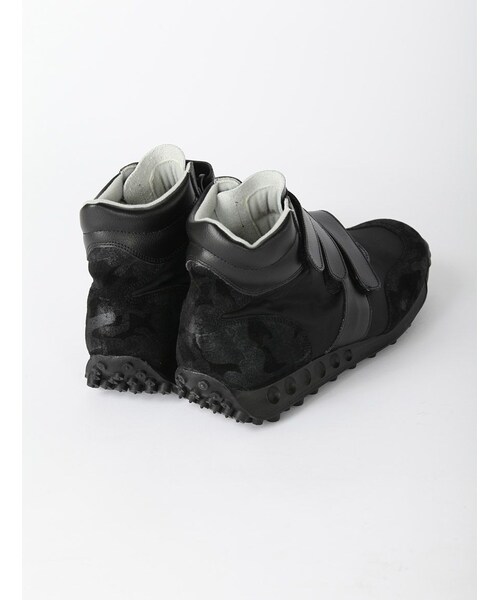 AVIREX（アヴィレックス）の「5185AVX ジャーマンパイロット/ ベルクロスニーカー（シューズ・メンズ・BLACK/BROWN・41/42/43）」の3枚目の写真