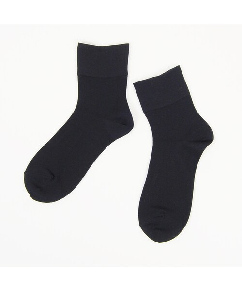 ORiental TRaffic（オリエンタルトラフィック）の「カラーソックス（アクセサリー・レディース・ブラック/ブルー/ホワイト/ワイン・M/L）」の4枚目の写真